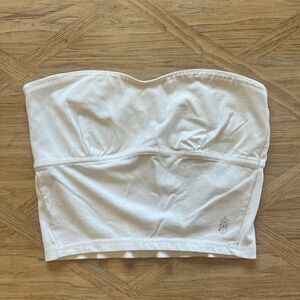 Free People|FP movement Strapless Ribbed Crop Top